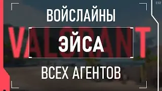 ВОЙСЛАЙНЫ ЭЙСА ВСЕХ АГЕНТОВ VALORANT