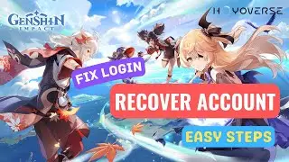 How to Recover Genshin Impact Account | Hoyoverse (2022)