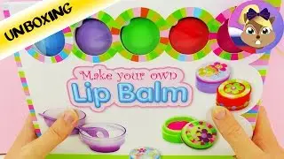 Набор Сделай свой бальзам для губ | Make Your Own Lip Balm | Распаковка набора