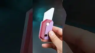 Напечатал TikTok Gravity Knife на 3D Принтере