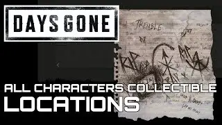 Days Gone ALL 33 CHARACTER COLLECTIBLE LOCATIONS