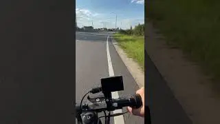 45 км в час. Управляв одной рукой. Kugoo M5