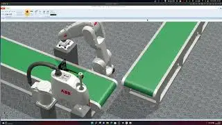 RobotStudio - Montage line, computer server