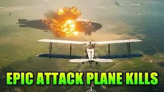 Battlefield 1 Attack Plane Bombardment | BF1 Squad Up Gameplay