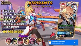 SCRIPT SKIN LESLEY ASPIRANTS FULL EFFECT & AUDIO NO PASSWORD!! NEW PATCH