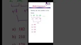 Identify the next number in the sequence #7 