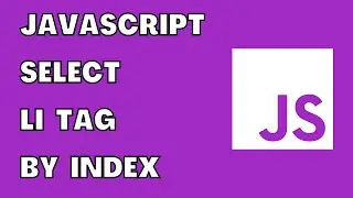 JavaScript Select li By Index | HowToCodeSchool.com