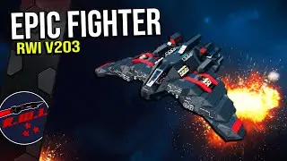 Space Engineers - FIGHTER RWI V203 Interceptor!