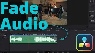 DaVinci Resolve - Fade Out Audio