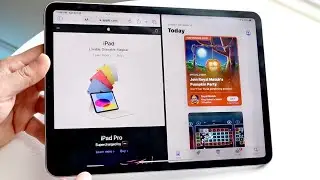 How To Split Screen Multitask On M2 iPad Pro!