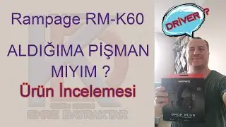 Rampage RM K60 Drop Plus 7.1 Surround Oyuncu Kulaklığı aldım.