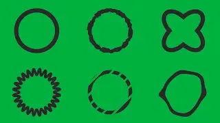 Circle Animations Greenscreen Overlay FREE