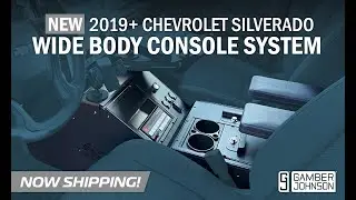 2019+ Chevrolet Silverado Wide Body Console Box - Gamber-Johnson