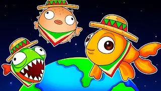 Me converti en 4 peces en el espacio... 🐡🐟🚀 SILVIOGAMER en I AM FISH 💧🦐 FINAL