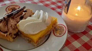 Пробуем на вкус фруктовый и шоколадный торты. Какой вкуснее?