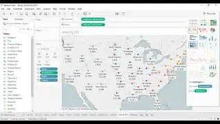 Tableau Tutorial for Beginners 27 - Working with Map Groups in Tableau