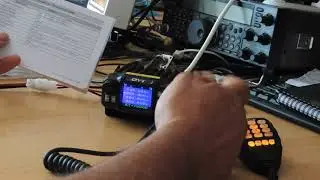 QYT KT 7900D первое включение
