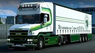 Scania T500 V8 Open Pipe in ETS2!