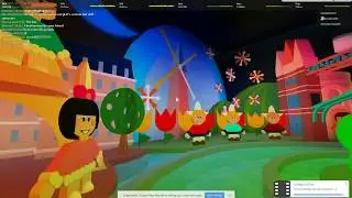 ROBLOX: A very cool It's a Small World ReCreation in Bloxneyland FULL RIDE NOW OPEN HD