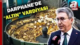 İşte aşama aşama altın üretimi! Darphane'de 