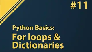 Python Tutorial: Extracting values from dictionaries with for loops