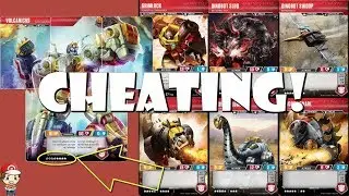 Volcanicus Breaks the Rules of the Transformers TCG! (DINOBOTS!!) (New Combiner)