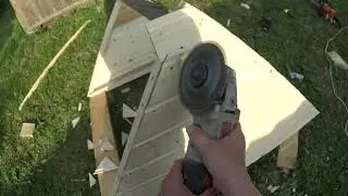 домик для колодца или конура для детей