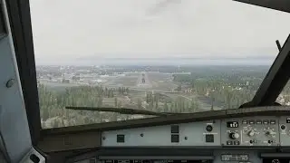 [XP12] Hard Landing Into Stockholm Bromma | Toliss A319