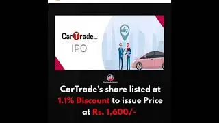 CarTrade IPO l CarTrade IPO GMP today l CarTrade share price 