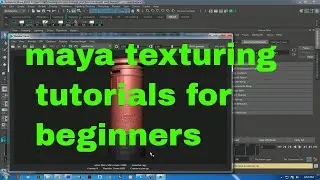 maya texturing tutorials for beginners | old post box texturing