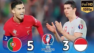 Portugal 5-3 Poland》FIFA -EURO [ 2016] Extended Highlights Goals HD #cristianoronaldo