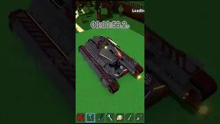 FUTURISTIC SUPER TANK How Fast to Load in Roblox Build a Boat for Treasure Micro Block Tank 