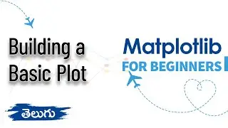 #3 | Building a Basic Plot | Matplotlib for Beginners | Data Visualization | WonkyCode | Telugu