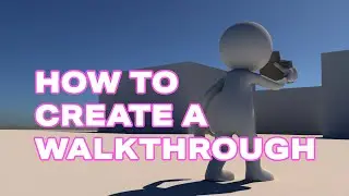 How to Create a Walkthrough in 3ds max using splines, path constraints and a camera