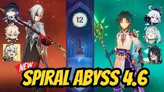 New Spiral Abyss 4.6 Update, Its My F2p Showtime - Genshin Impact