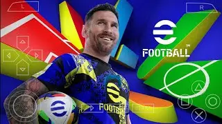 eFootball PES 2025 PPSSPP Download MediaFire New Kits 24/25 HD Graphics