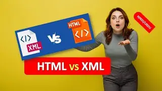 HTML VS XML | XML | HTML | Difference between HTML and XML in HINDI URDU