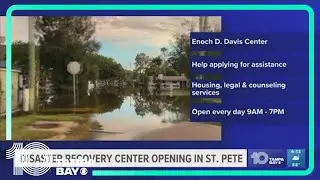 FEMA opens Disaster Recovery Center in St. Pete in wake of Hurricane Idalia