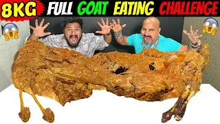 8KG FULL GOAT EATING CHALLENGE | MASSIBE FULL BAKRA EATING COMPETITION (Ep-559)