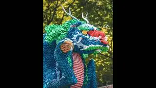 3D origami Dragon