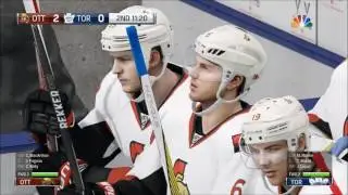 NHL 17 - Ottawa Senators vs Toronto Maple Leafs | Gameplay (HD) [1080p60FPS]