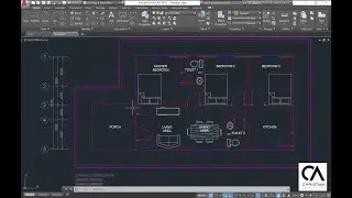 AutoCAD Tutorial - Draw a basic Architecture Floor Plan for complete beginners! [Part 2]