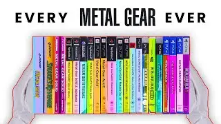 Unboxing Every Metal Gear Solid | 1987-2023 Evolution