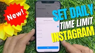 How to Set Daily Time Limit on Instagram (2022)