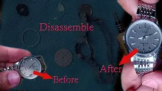 How To Disassemble Analog Wrist Watch _ Wrist Watch Fixing