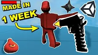 How I learned making Unity 3D Games in 1 Week (Devlog)