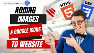 How to Insert Images and Google Icons Using HTML and CSS | HINDI and URDU Lecture