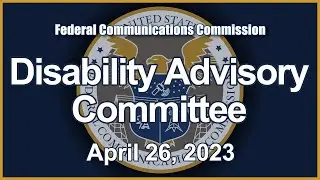 Disability Advisory Committee Meeting - April 2023