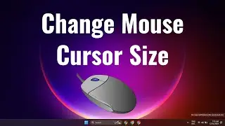 How to Change Mouse Cursor Size in windows 11