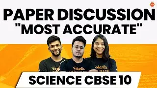 Science Paper Discussion | All 15 Sets in Detail | CBSE Class 10 Science 2023  @VedantuClass9_10_11